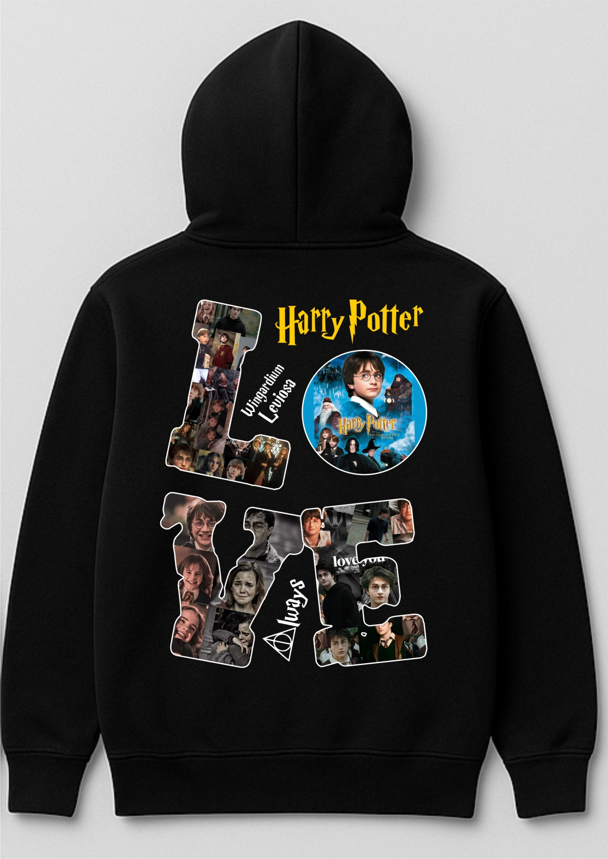 Black Harry Potter Hoodie