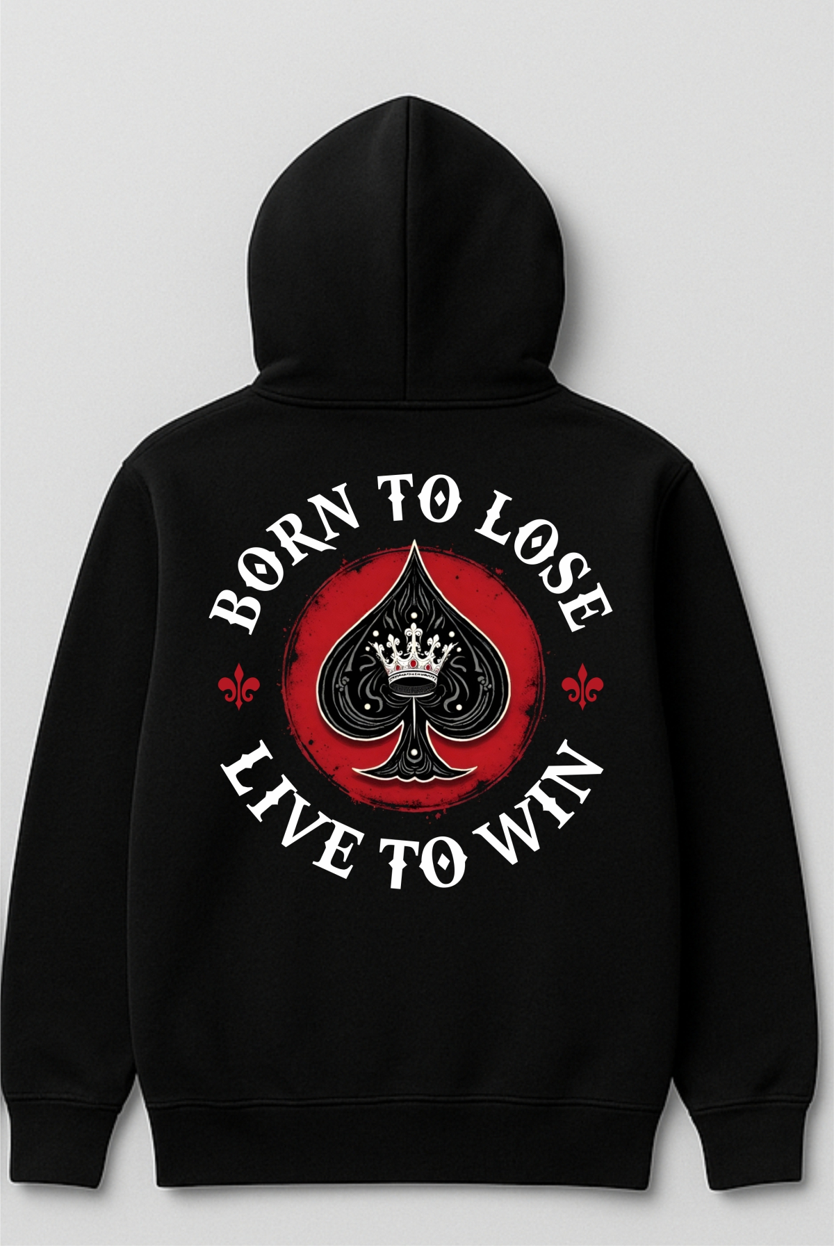 Black Live to Win Hoodie