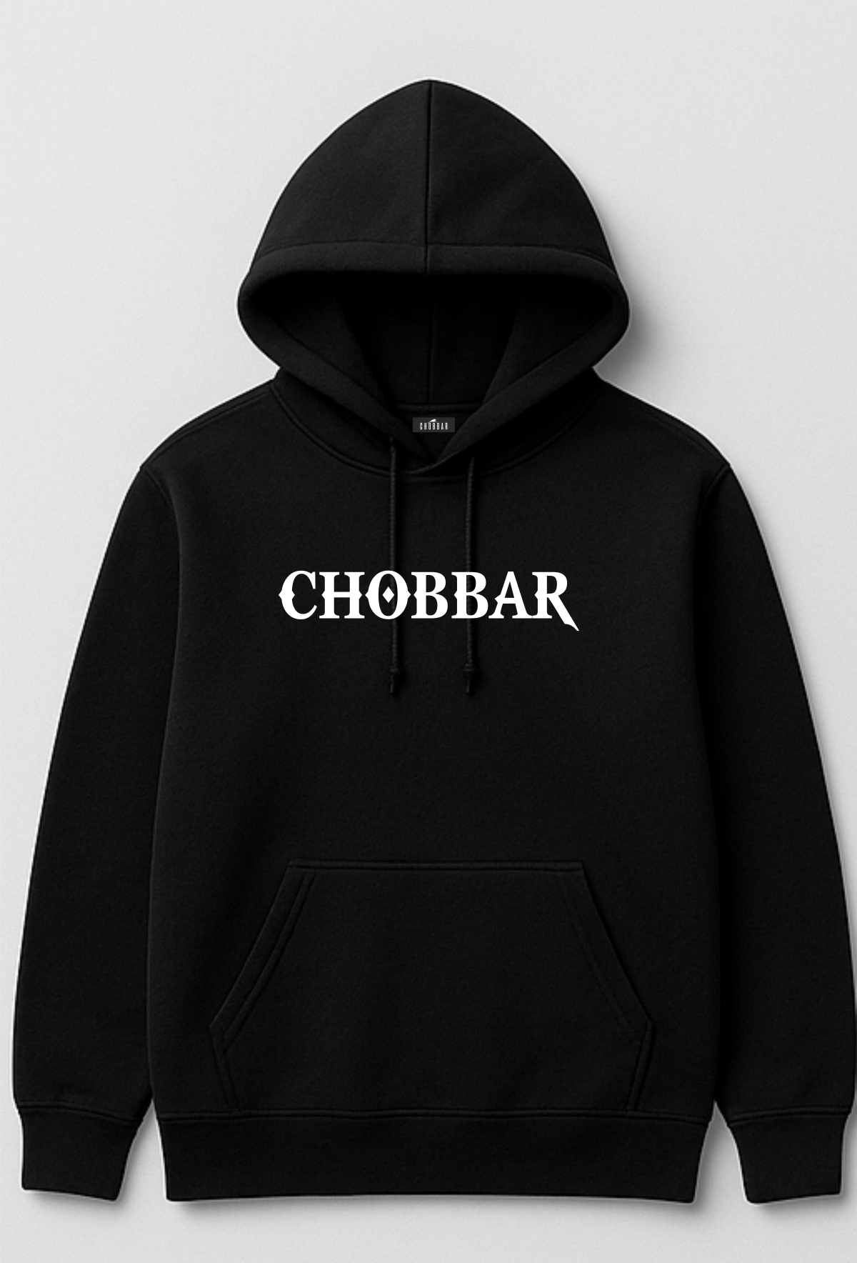 Black Smile Face Hoodie - Hover